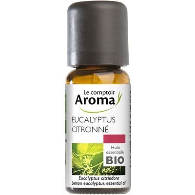 Le Comptoir Aroma Huile Essentielle Eucalyptus citronné Bio 10 ml Huile - Publicité Le Comptoir Aroma Huile Essentielle Eucalyptus citronné Bio 10 ml Huile - Publicité