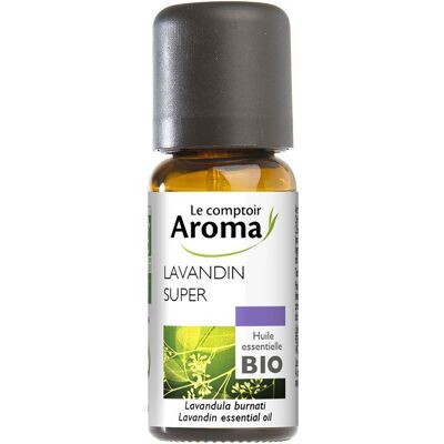 Le Comptoir Aroma Huile essentielle Lavandin super Bio 10 ml Huile - Publicité Le Comptoir Aroma Huile essentielle Lavandin super Bio 10 ml Huile - Publicité