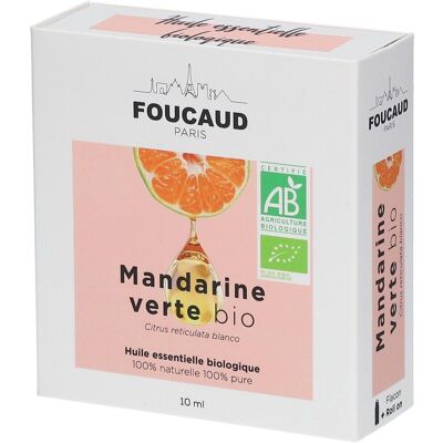 FOUCAUD - Mandarine verte Bio - Pour la peau - Huile essentielle - Publicité FOUCAUD - Mandarine verte Bio - Pour la peau - Huile essentielle - Publicité
