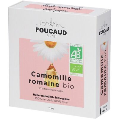 FOUCAUD Huile Essentielle Camomille Romaine bio 5 ml Fluide Oral - Publicité FOUCAUD Huile Essentielle Camomille Romaine bio 5 ml Fluide Oral - Publicité