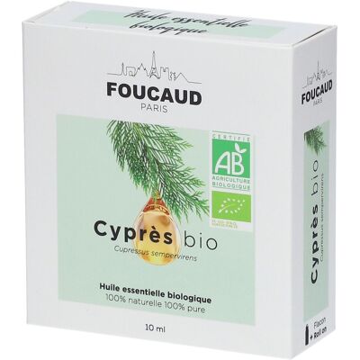 FOUCAUD Huile Essentielle Cyprès bio 10 ml Huile Pour La Peau - Publicité FOUCAUD Huile Essentielle Cyprès bio 10 ml Huile Pour La Peau - Publicité