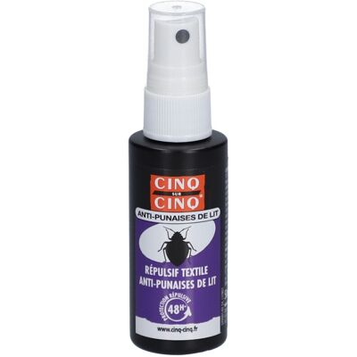Bausch & Lomb Chauvin Cinq/Cinq Spray Anti-Punaises - Publicité Bausch & Lomb Chauvin Cinq/Cinq Spray Anti-Punaises - Publicité