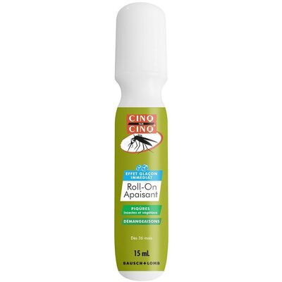CINQ SUR CINQ Roll-On Apaisant 15 ml Rouleau - Publicité CINQ SUR CINQ Roll-On Apaisant 15 ml Rouleau - Publicité