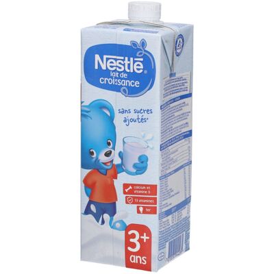 Nestlé® Lait De Croissance Liquide 3+ 1 l Lait - Publicité Nestlé® Lait De Croissance Liquide 3+ 1 l Lait - Publicité
