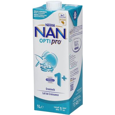 Nestlé® NAN® OptiPro® 1+ 1 l Lait - Publicité Nestlé® NAN® OptiPro® 1+ 1 l Lait - Publicité