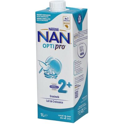 Nestlé® NAN® OptiPro® 2+ 1 l Lait - Publicité Nestlé® NAN® OptiPro® 2+ 1 l Lait - Publicité