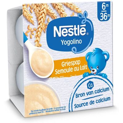 Nestlé Bébé Dessert Pouding Au Riz Pot 4x100 g Purée - Publicité Nestlé Bébé Dessert Pouding Au Riz Pot 4x100 g Purée - Publicité