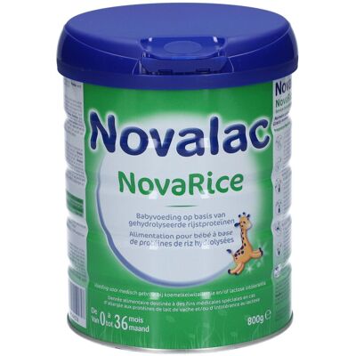 NOVALAC NovaRice 800 g Poudre - Publicité NOVALAC NovaRice 800 g Poudre - Publicité
