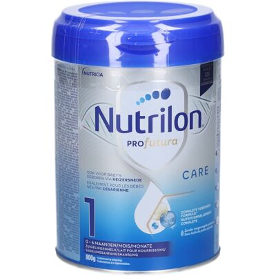 Nutrilon Profutura CARE 1 Composition unique césarienne Lait Bébé 0 à 6 mois Lait en Poudre pour Biberon Boîte 800g 800 g Poudre - Publicité Nutrilon Profutura CARE 1 Composition unique césarienne Lait Bébé 0 à 6 mois Lait en Poudre pour Biberon Boîte 800g 800 g Poudre - Publicité