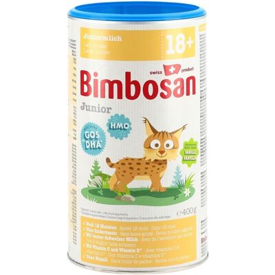 Bimbosan Junior - Lait en poudre avec vanille après 18 mois 400 g Poudre - Publicité Bimbosan Junior - Lait en poudre avec vanille après 18 mois 400 g Poudre - Publicité