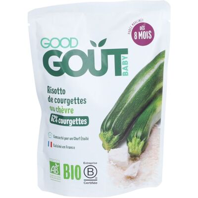 Good Goût Risotto de courgettes au chèvre 190 g Aliment - Publicité Good Goût Risotto de courgettes au chèvre 190 g Aliment - Publicité