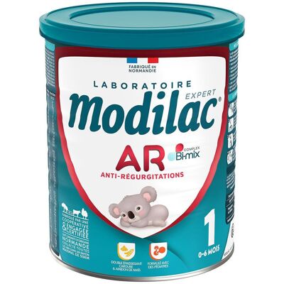 Lait Infantile Modilac Expert AR - Réduit les Régurgitations - Publicité Lait Infantile Modilac Expert AR - Réduit les Régurgitations - Publicité