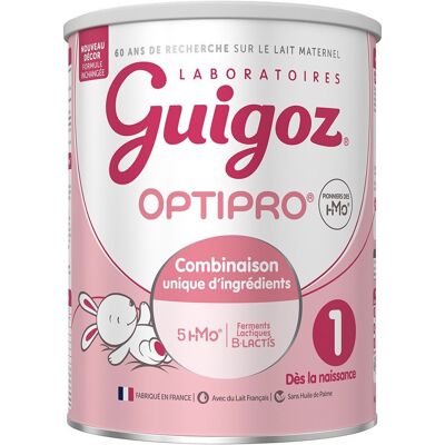 GUIGOZ® Optipro® 1 Lait 1er âge 780 g Poudre - Publicité GUIGOZ® Optipro® 1 Lait 1er âge 780 g Poudre - Publicité