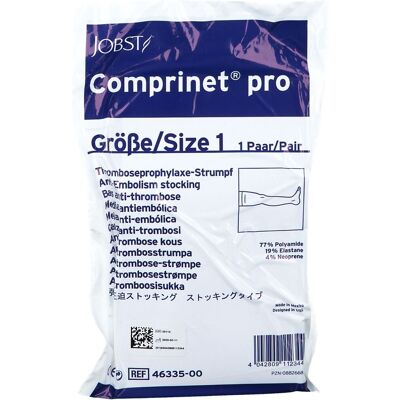 Bas médical de compression Pro Anti-thrombose - Taille 1 - Publicité Bas médical de compression Pro Anti-thrombose - Taille 1 - Publicité