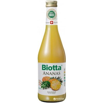 Biotta® Classic Jus d'Ananas 500 ml Jus - Publicité Biotta® Classic Jus d'Ananas 500 ml Jus - Publicité