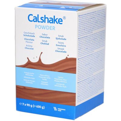 CALSHAKE Poudre Chocolat Sachet 7X90 g - Shake de substitution repas - Publicité CALSHAKE Poudre Chocolat Sachet 7X90 g - Shake de substitution repas - Publicité