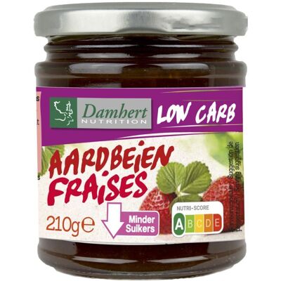 Damhert Tagatesse Confiture fraise 210 g Autre - Publicité Damhert Tagatesse Confiture fraise 210 g Autre - Publicité