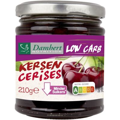 Damhert Tagatesse Confiture cerises 210 g Crème - Publicité Damhert Tagatesse Confiture cerises 210 g Crème - Publicité