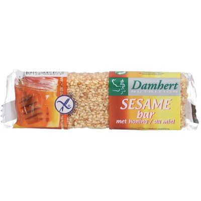 Damhert Barre de sésame sans gluten 50 g Barre - Publicité Damhert Barre de sésame sans gluten 50 g Barre - Publicité
