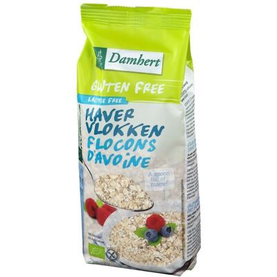 Damhert Gluten Free Flocons d'avoine BIO 275 g Autre - Publicité Damhert Gluten Free Flocons d'avoine BIO 275 g Autre - Publicité