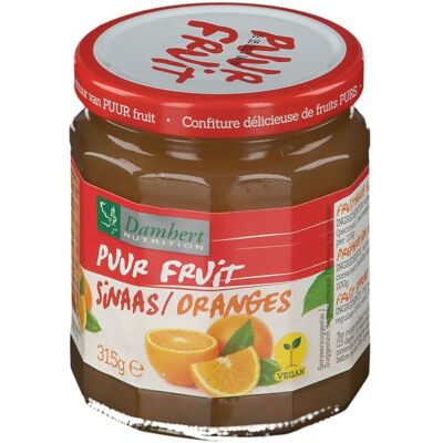 Damhert Confiture Orange 100 % Sans Sucre 315 g Autre - Publicité Damhert Confiture Orange 100 % Sans Sucre 315 g Autre - Publicité