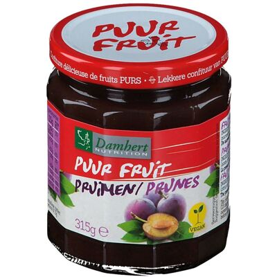 Damhert Confiture Prune 100 % Sans Sucre 315 g Autre - Publicité Damhert Confiture Prune 100 % Sans Sucre 315 g Autre - Publicité