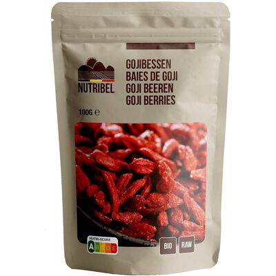 Nutribel Baies de Goji 100 g Snack - Publicité Nutribel Baies de Goji 100 g Snack - Publicité