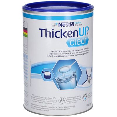 Nestle Health Science ThickenUP® Clear Poudre 900 g Poudre - Publicité Nestle Health Science ThickenUP® Clear Poudre 900 g Poudre - Publicité