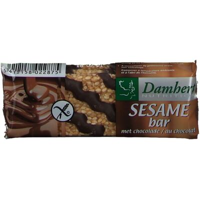 Damhert Traditionnel Barre Sésame au Chocolat 45 g Barre - Publicité Damhert Traditionnel Barre Sésame au Chocolat 45 g Barre - Publicité