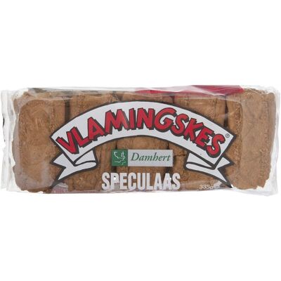 Damhert Traditional Speculoos vlamingskes 335 g Barre - Publicité Damhert Traditional Speculoos vlamingskes 335 g Barre - Publicité