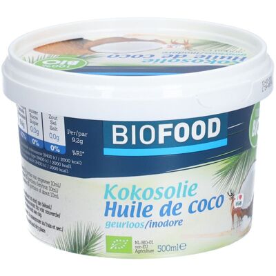 Damhert Biofood Biologische Kokosolie Gebleekt 500 ml Huile - Publicité Damhert Biofood Biologische Kokosolie Gebleekt 500 ml Huile - Publicité