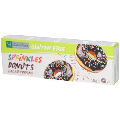 Damhert Sprinkles Donuts 111 g Pâtisserie - Publicité Damhert Sprinkles Donuts 111 g Pâtisserie - Publicité