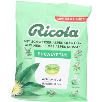RICOLA Bonbons à l'eucalyptus 125 g Pastille(S) - Publicité RICOLA Bonbons à l'eucalyptus 125 g Pastille(S) - Publicité