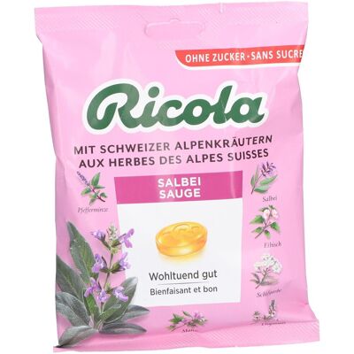 RICOLA Bonbons à la sauge 125 g Pastille(S) - Publicité RICOLA Bonbons à la sauge 125 g Pastille(S) - Publicité