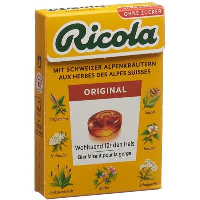 RICOLA Original Bonbons aux herbes 50 g Bonbon(S) - Publicité RICOLA Original Bonbons aux herbes 50 g Bonbon(S) - Publicité