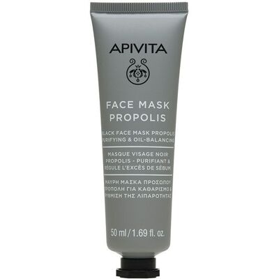 Masque facial à la propolis Apivita - Purifiant, pour peau grasse - 50ml - Publicité Masque facial à la propolis Apivita - Purifiant, pour peau grasse - 50ml - Publicité