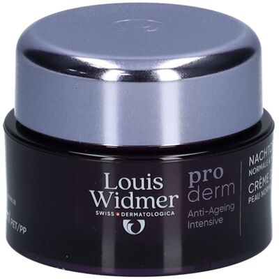 Louis Widmer - Proderm Anti-Ageing Intensive Night Cream - Publicité Louis Widmer - Proderm Anti-Ageing Intensive Night Cream - Publicité