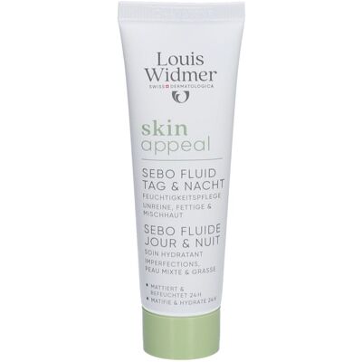 Louis Widmer - Skin Appeal Sebo Fluide Jour & Nuit - Crème - Publicité Louis Widmer - Skin Appeal Sebo Fluide Jour & Nuit - Crème - Publicité