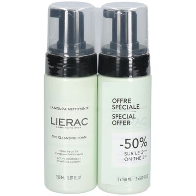 Mousse Nettoyante Visage & Yeux Lierac - Nettoyant Visage - Publicité Mousse Nettoyante Visage & Yeux Lierac - Nettoyant Visage - Publicité