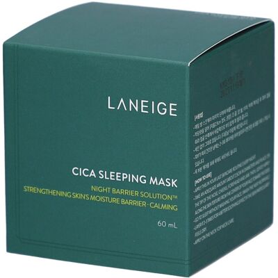 Laneige Masque de Nuit Cica 60ml - Masque de nuit - Publicité Laneige Masque de Nuit Cica 60ml - Masque de nuit - Publicité