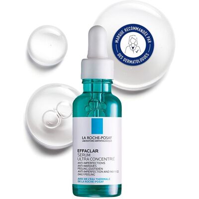 La Roche Posay Effaclar Sérum - 30ml - Publicité La Roche Posay Effaclar Sérum - 30ml - Publicité