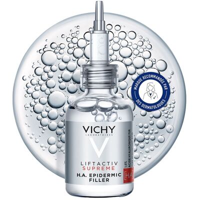 Vichy Liftactiv Supreme H.A. Epidermic Filler - Sérum pour peaux sensibles - Publicité Vichy Liftactiv Supreme H.A. Epidermic Filler - Sérum pour peaux sensibles - Publicité