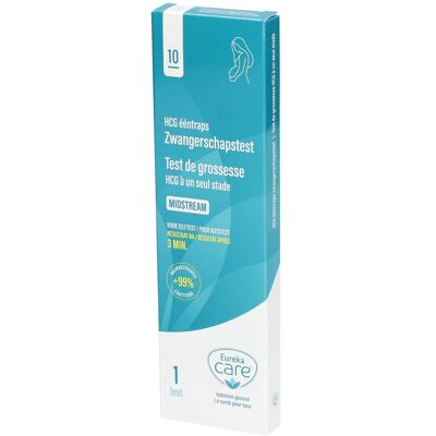 EUREKA Care Test de Grossesse 1 pc(s) Test(S) - Publicité EUREKA Care Test de Grossesse 1 pc(s) Test(S) - Publicité