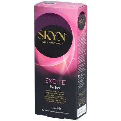 Unimil Skyn Feel Everything Excite Gel - Améliorateur de l'orgasme féminin - Publicité Unimil Skyn Feel Everything Excite Gel - Améliorateur de l'orgasme féminin - Publicité