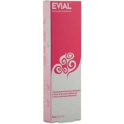 EVIAL Test de grossesse 2 pc(s) Test(S) - Publicité EVIAL Test de grossesse 2 pc(s) Test(S) - Publicité