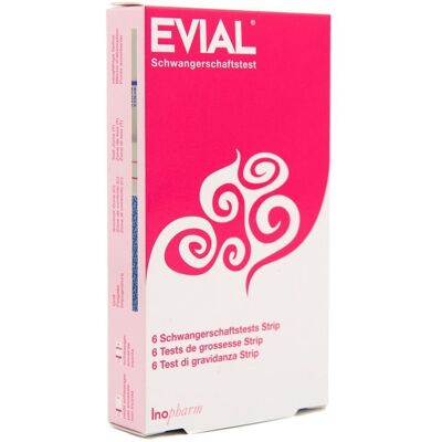 EVIAL Test de grossesse 6 pc(s) Test(S) - Publicité EVIAL Test de grossesse 6 pc(s) Test(S) - Publicité