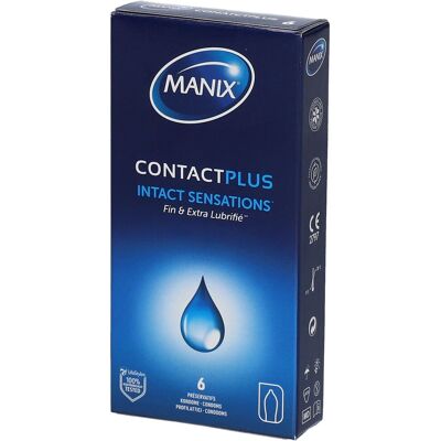 Préservatifs Contact Plus Manix - Sensibilité & Sécurité - Publicité Préservatifs Contact Plus Manix - Sensibilité & Sécurité - Publicité