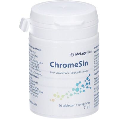 Metagenics ChromeSin - Complément pour la glycémie - Publicité Metagenics ChromeSin - Complément pour la glycémie - Publicité