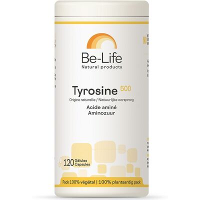 Be-Life Tyrosine 500 - Complément alimentaire - Publicité Be-Life Tyrosine 500 - Complément alimentaire - Publicité