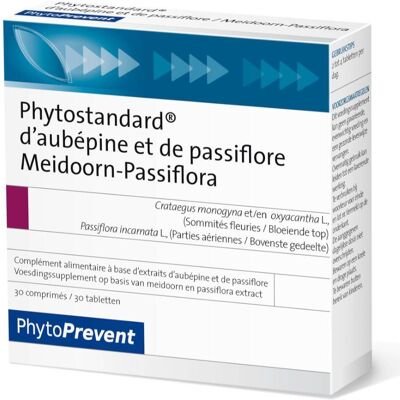 Complément Alimentaire PILEJE Phytostandard Aubépine et Passiflore (30 comprimés) - Publicité Complément Alimentaire PILEJE Phytostandard Aubépine et Passiflore (30 comprimés) - Publicité